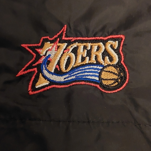 Vintage Philadelphia 76ers NBA jacket kids - Picture 5 of 7
